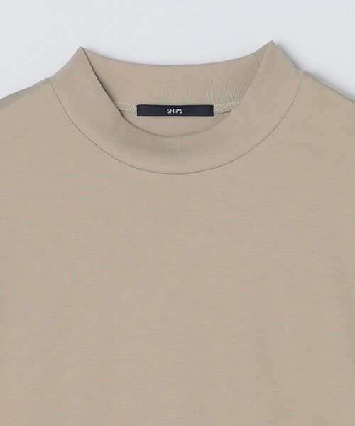 SHIPS / シップス Tシャツ | 【WEB限定】SHIPS: ポンチ モックネック ロングスリーブ Tシャツ | 詳細20