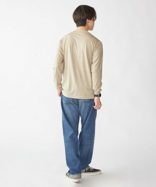 SHIPS / シップス Tシャツ | 【WEB限定】SHIPS: ポンチ モックネック ロングスリーブ Tシャツ | 詳細10