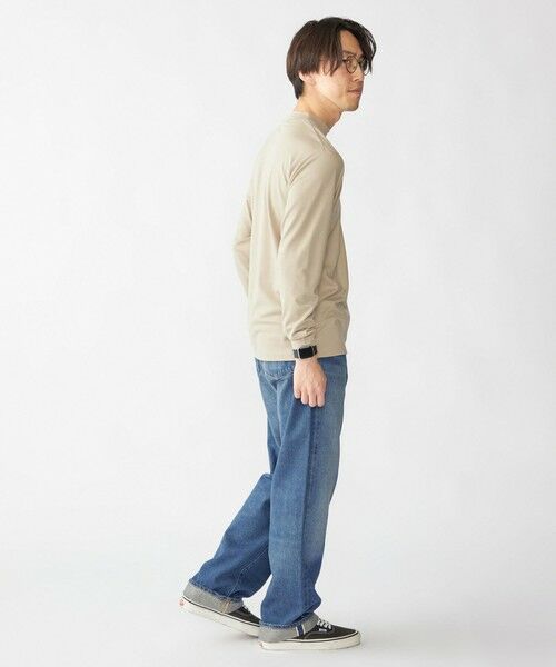 SHIPS / シップス Tシャツ | 【WEB限定】SHIPS: ポンチ モックネック ロングスリーブ Tシャツ | 詳細11