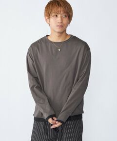 SHIPS / シップス Tシャツ | City Ambient Products: カットオフ リバーシブル ロングスリーブTシャツ(ロンT)