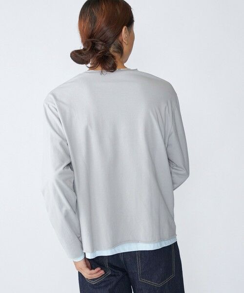 SHIPS / シップス Tシャツ | City Ambient Products: カットオフ リバーシブル ロングスリーブTシャツ(ロンT) | 詳細2