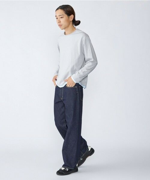 SHIPS / シップス Tシャツ | City Ambient Products: カットオフ リバーシブル ロングスリーブTシャツ(ロンT) | 詳細4