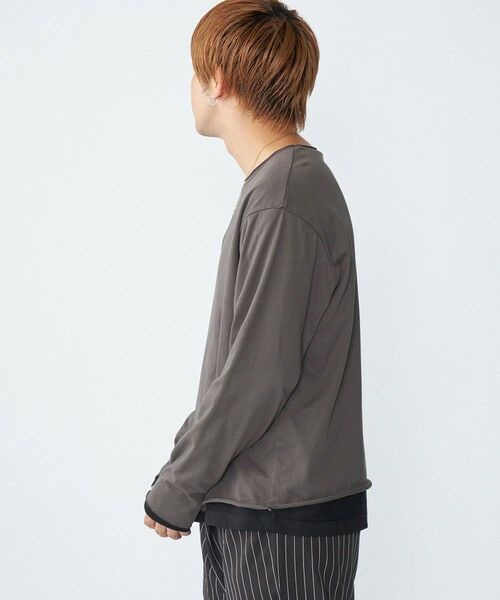 SHIPS / シップス Tシャツ | City Ambient Products: カットオフ リバーシブル ロングスリーブTシャツ(ロンT) | 詳細14