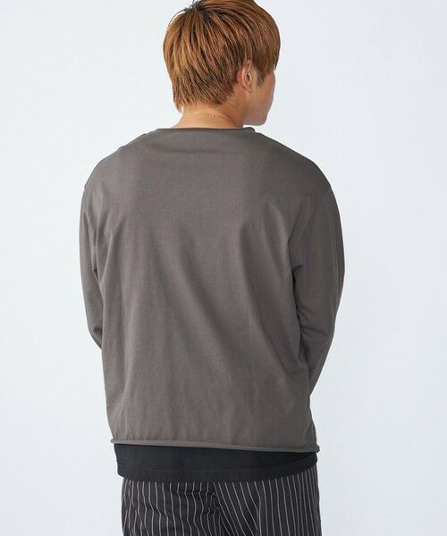 SHIPS / シップス Tシャツ | City Ambient Products: カットオフ リバーシブル ロングスリーブTシャツ(ロンT) | 詳細15