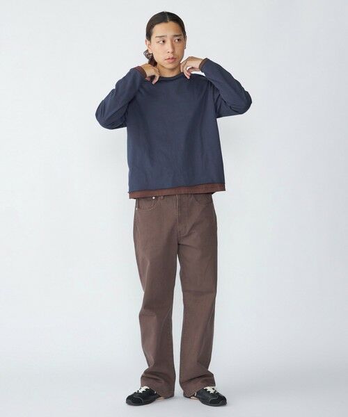 SHIPS / シップス Tシャツ | City Ambient Products: カットオフ リバーシブル ロングスリーブTシャツ(ロンT) | 詳細30