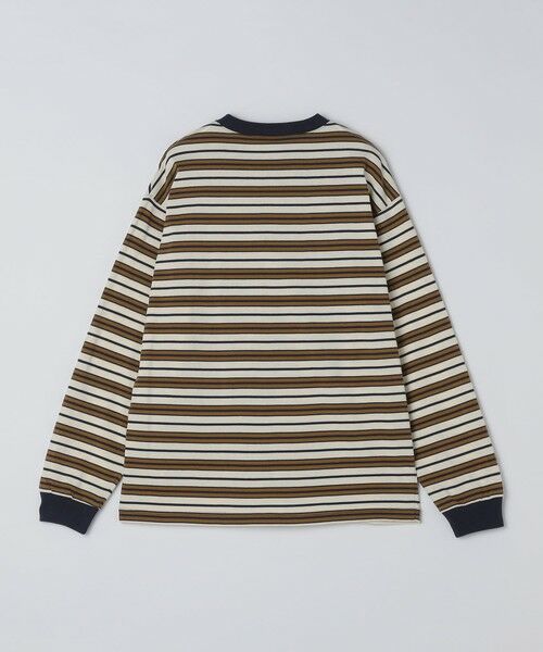 SHIPS / シップス Tシャツ | 【SHIPS別注】AIRTOWNE: マルチ ボーダー ロングスリーブ Tシャツ | 詳細4