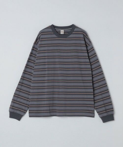 SHIPS / シップス Tシャツ | 【SHIPS別注】AIRTOWNE: マルチ ボーダー ロングスリーブ Tシャツ | 詳細19