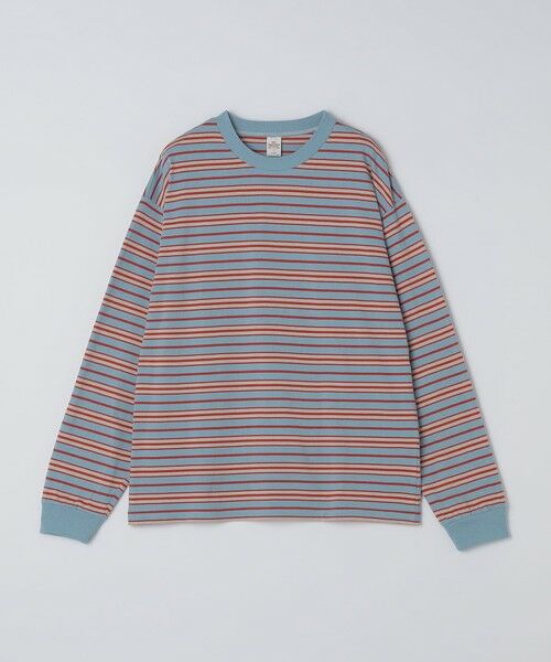 SHIPS / シップス Tシャツ | 【SHIPS別注】AIRTOWNE: マルチ ボーダー ロングスリーブ Tシャツ | 詳細23