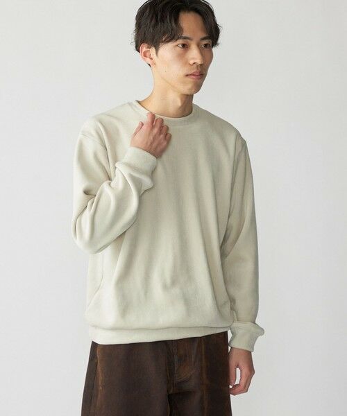 SHIPS / シップス Tシャツ | SHIPS: 〈手洗い可能〉ライト トリコット コーデュロイ クルーネック | 詳細10