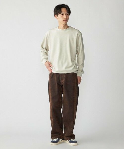 SHIPS / シップス Tシャツ | SHIPS: 〈手洗い可能〉ライト トリコット コーデュロイ クルーネック | 詳細9