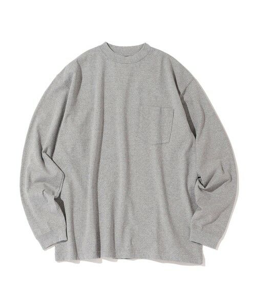 SHIPS / シップス シャツ・ブラウス | Southwick Gate Labe: BO`SUN ネック 長袖Tシャツ(グレー系)