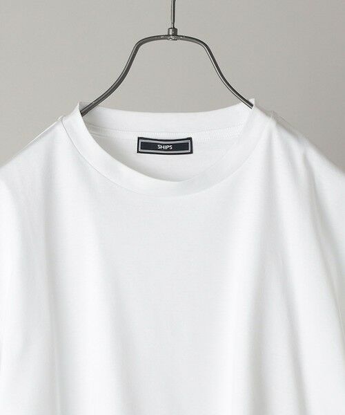 SHIPS / シップス シャツ・ブラウス | SHIPS: ALBINI クルーネック 無地 Tシャツ | 詳細4