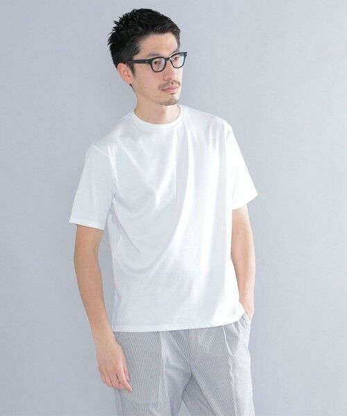 SHIPS / シップス シャツ・ブラウス | SHIPS: ALBINI クルーネック 無地 Tシャツ | 詳細2