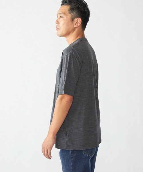 SHIPS / シップス Tシャツ | Southwick Gate Label: メリノ ウール Tシャツ | 詳細1