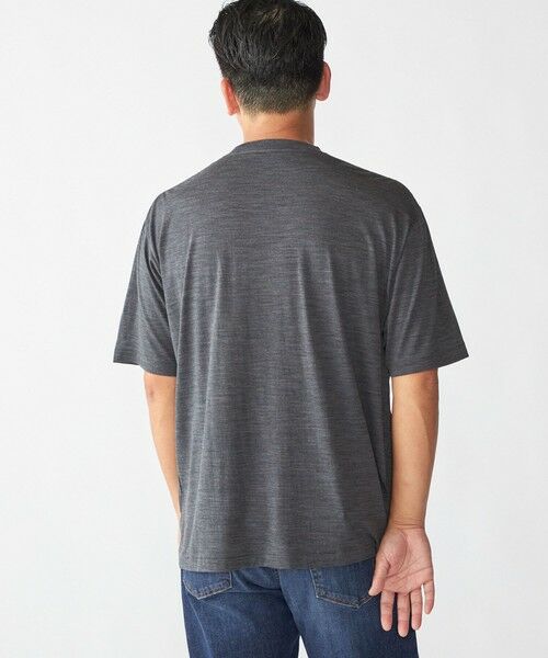 SHIPS / シップス Tシャツ | Southwick Gate Label: メリノ ウール Tシャツ | 詳細2