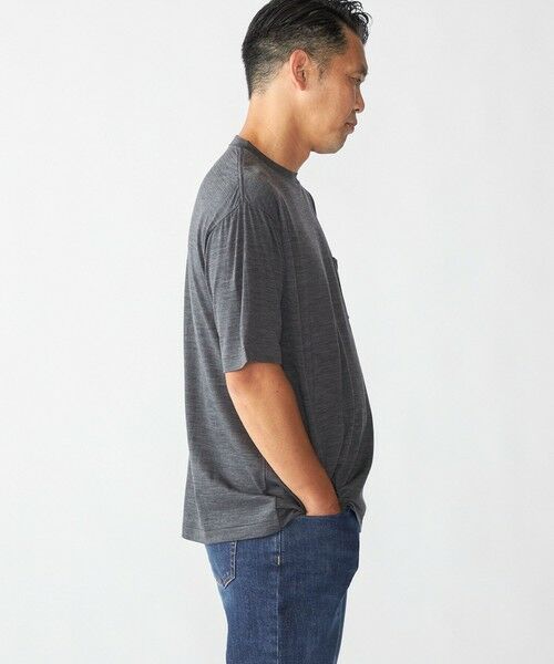 SHIPS / シップス Tシャツ | Southwick Gate Label: メリノ ウール Tシャツ | 詳細3