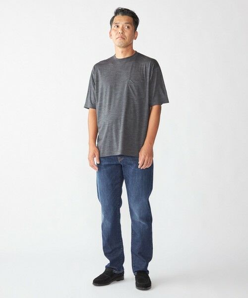 SHIPS / シップス Tシャツ | Southwick Gate Label: メリノ ウール Tシャツ | 詳細4