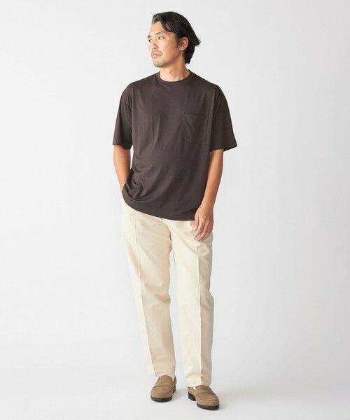 SHIPS / シップス Tシャツ | Southwick Gate Label: メリノ ウール Tシャツ | 詳細14