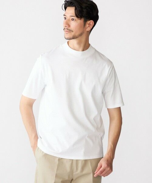 SHIPS / シップス Tシャツ | SHIPS: ALBINI モックネック ショートスリーブ Tシャツ | 詳細2