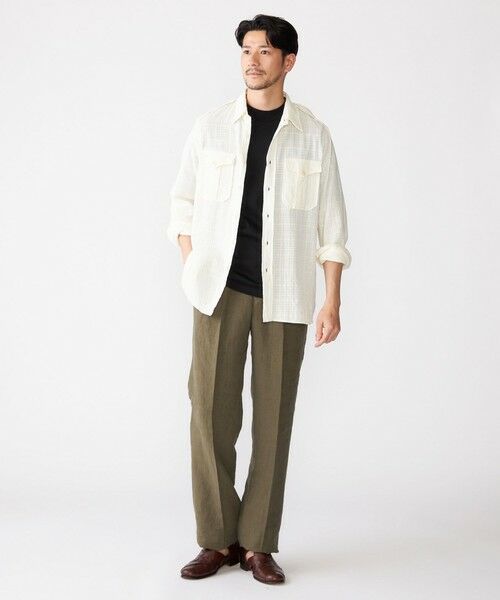 SHIPS / シップス Tシャツ | SHIPS: ALBINI モックネック ショートスリーブ Tシャツ | 詳細23