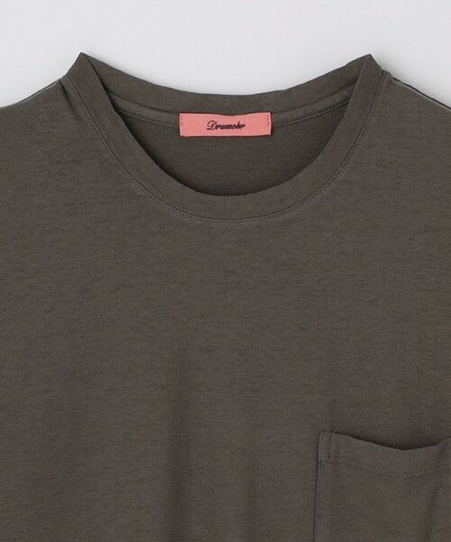 SHIPS / シップス Tシャツ | DRUMOHR: コットン/リネン ガーメントダイ Tシャツ | 詳細3