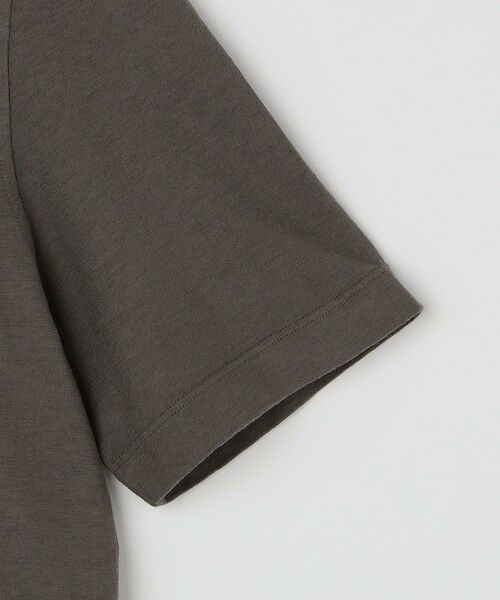 SHIPS / シップス Tシャツ | DRUMOHR: コットン/リネン ガーメントダイ Tシャツ | 詳細4