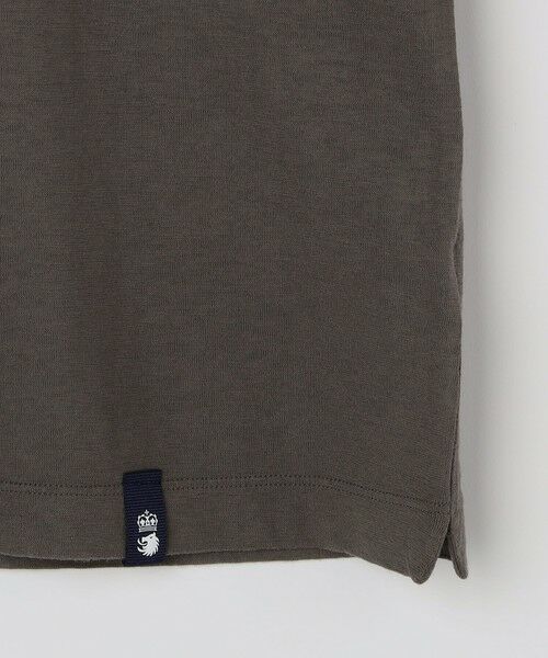 SHIPS / シップス Tシャツ | DRUMOHR: コットン/リネン ガーメントダイ Tシャツ | 詳細5