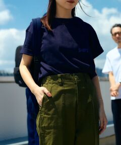 SHIPS / シップス Tシャツ | 【WEB限定】SHIPS: SHIPSロゴ プリント ポケット Tシャツ