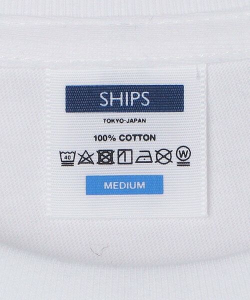 SHIPS / シップス Tシャツ | 【WEB限定】SHIPS: SHIPSロゴ プリント ポケット Tシャツ | 詳細15
