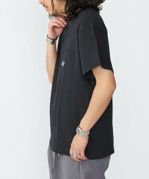 SHIPS / シップス Tシャツ | 【WEB限定】SHIPS: SHIPSロゴ プリント ポケット Tシャツ | 詳細24