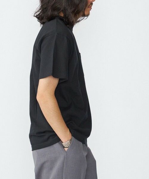 SHIPS / シップス Tシャツ | 【WEB限定】SHIPS: SHIPSロゴ プリント ポケット Tシャツ | 詳細26