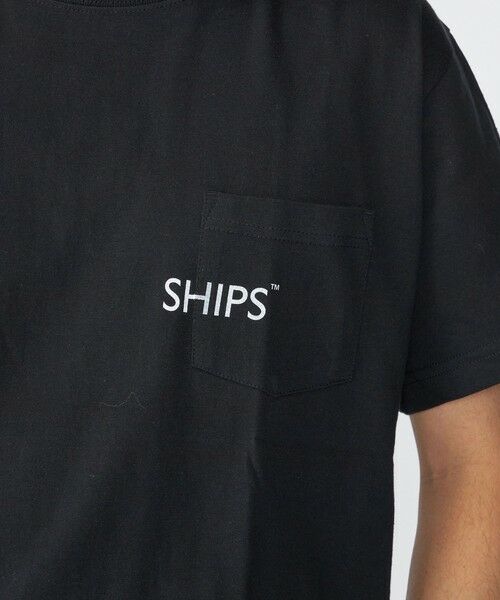 SHIPS / シップス Tシャツ | 【WEB限定】SHIPS: SHIPSロゴ プリント ポケット Tシャツ | 詳細28