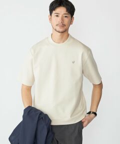 SHIPS / シップス Tシャツ | 【WEB限定】SHIPS: テレワーク ビズ ワンポイントロゴ ポンチ Tシャツ