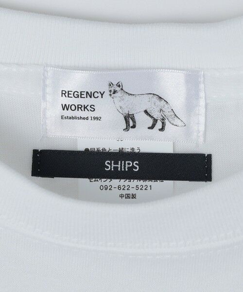 SHIPS / シップス Tシャツ | 【WEB限定/SHIPS別注】Regency Works: キャット ポケット Tシャツ | 詳細8