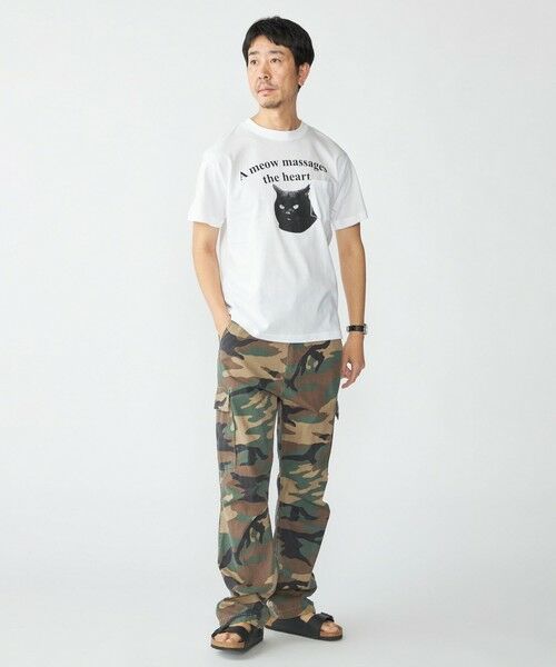 SHIPS / シップス Tシャツ | 【WEB限定/SHIPS別注】Regency Works: キャット ポケット Tシャツ | 詳細16