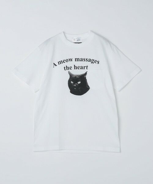 SHIPS / シップス Tシャツ | 【WEB限定/SHIPS別注】Regency Works: キャット ポケット Tシャツ | 詳細26