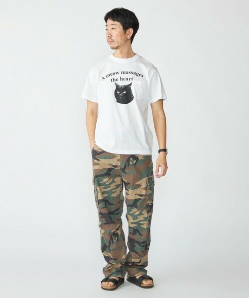 SHIPS / シップス Tシャツ | 【WEB限定/SHIPS別注】Regency Works: キャット ポケット Tシャツ | 詳細12