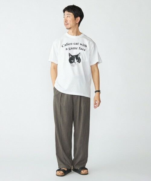 SHIPS / シップス Tシャツ | 【WEB限定/SHIPS別注】Regency Works: キャット ポケット Tシャツ | 詳細30