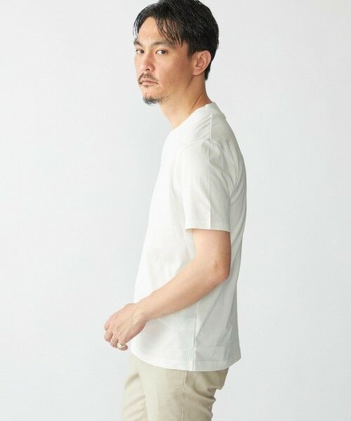 SHIPS / シップス Tシャツ | SHIPS: プラチナム フェイス コットン ショートスリーブ Tシャツ | 詳細1