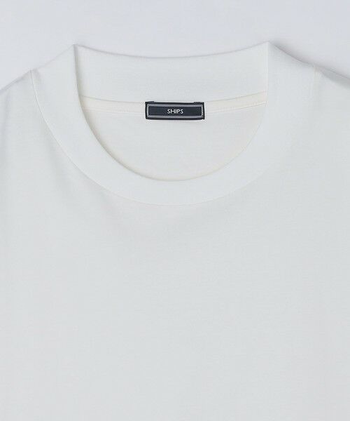 SHIPS / シップス Tシャツ | SHIPS: プラチナム フェイス コットン ショートスリーブ Tシャツ | 詳細9