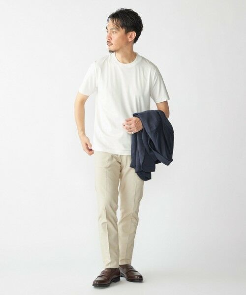 SHIPS / シップス Tシャツ | SHIPS: プラチナム フェイス コットン ショートスリーブ Tシャツ | 詳細4