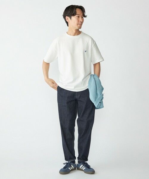 SHIPS / シップス Tシャツ | 【WEB限定】SHIPS: メランジ カノコ クルーネック Tシャツ (半袖) | 詳細6