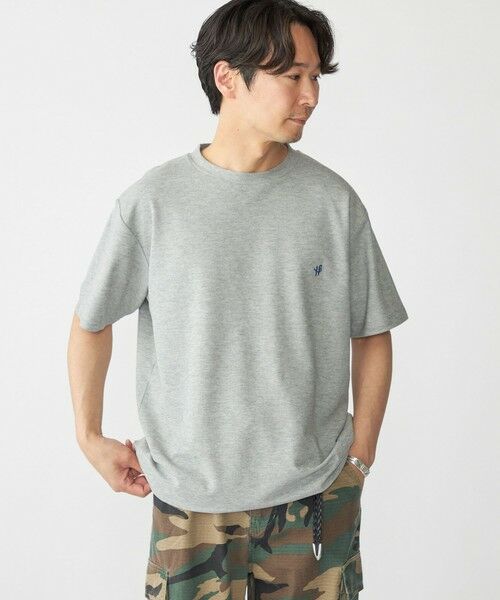 SHIPS / シップス Tシャツ | 【WEB限定】SHIPS: メランジ カノコ クルーネック Tシャツ (半袖) | 詳細15