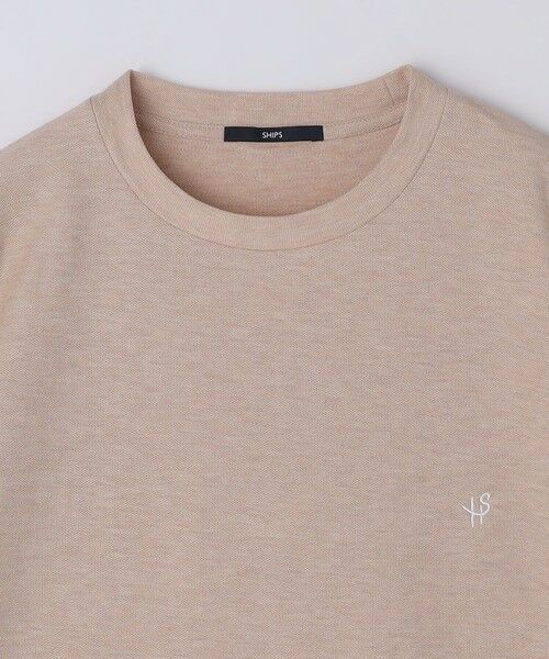 SHIPS / シップス Tシャツ | 【WEB限定】SHIPS: メランジ カノコ クルーネック Tシャツ (半袖) | 詳細22