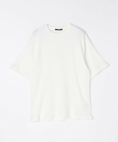 SHIPS / シップス Tシャツ | SHIPS: ベーシック ワッフル ショートスリーブ Tシャツ | 詳細1