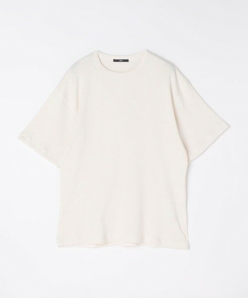SHIPS / シップス Tシャツ | SHIPS: ベーシック ワッフル ショートスリーブ Tシャツ | 詳細8