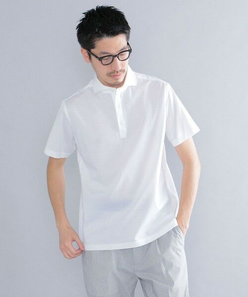 SHIPS / シップス シャツ・ブラウス | SHIPS：ALBINI 32ゲージ カノコ無地 ポロシャツ | 詳細2