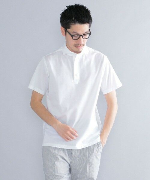 SHIPS / シップス シャツ・ブラウス | SHIPS：ALBINI 32ゲージ カノコ無地 ポロシャツ | 詳細3