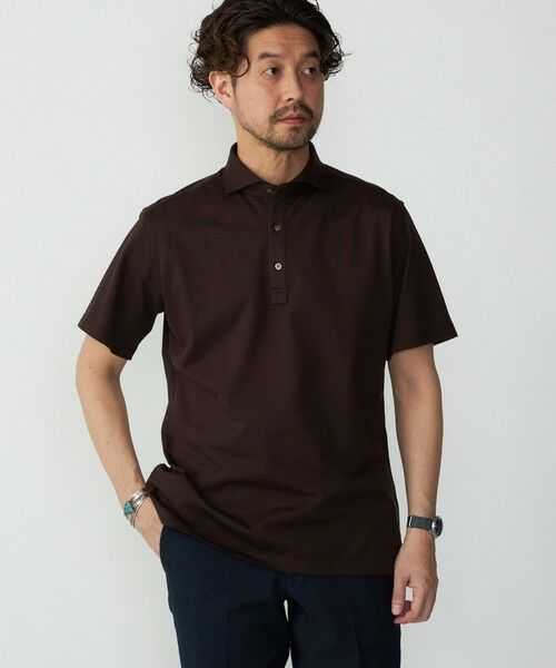 SHIPS / シップス シャツ・ブラウス | SHIPS：ALBINI 32ゲージ カノコ無地 ポロシャツ | 詳細22