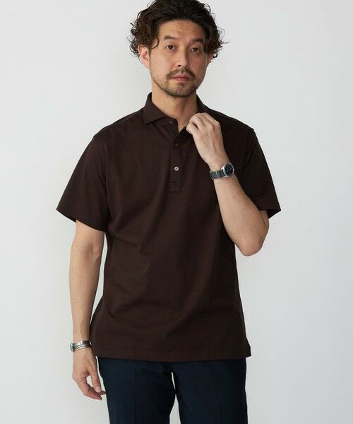 SHIPS / シップス シャツ・ブラウス | SHIPS：ALBINI 32ゲージ カノコ無地 ポロシャツ | 詳細23